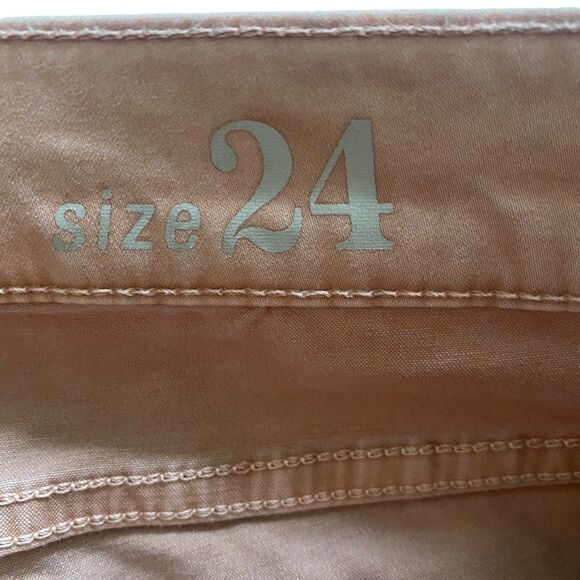 J Crew Toothpick Salmon Pants Sz 24 - Picture 8 of 10